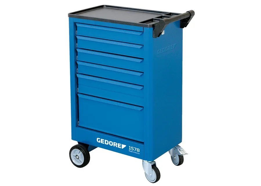 GEDORE 1578 Tool trolley with 6 drawers