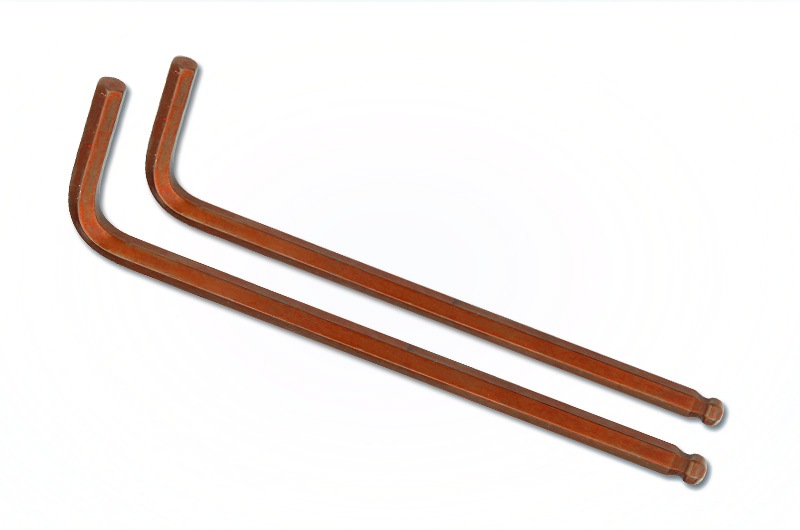 Taparia KB - 2 L Allen Keys Long Ball Point (Mm) Sizes: 2