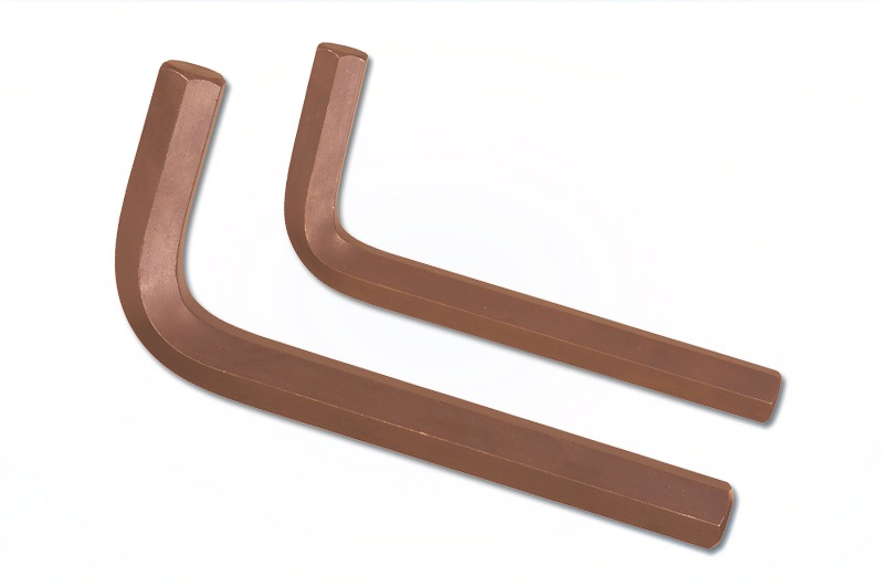 Taparia AK - 2 Allen Keys - Brown Finish (Mm) Sizes: 2