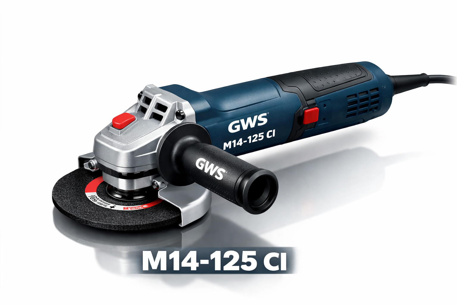 Bosch GWS 14-125 CI Professional 125mm Angle Grinder, 1400W Heavy Duty Cutting & Grinding Machine