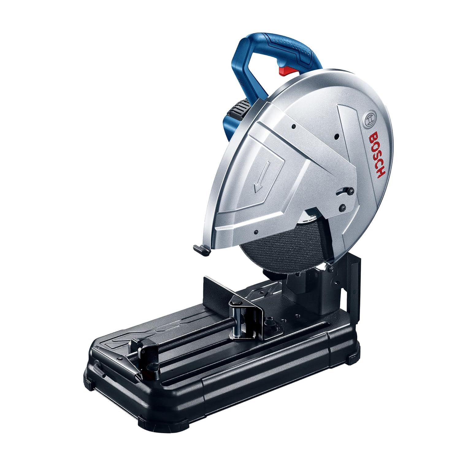 BOSCH GCO 220 Professional Electric Chop Saw | Powerful Cut Off Saw Machine | C-Handle | Rated Power of 2200 W| Speed upto 3800 RPM |Long Lifespan |Disc Diameter 355 mm (14 Inch) | 1 Yr Warranty