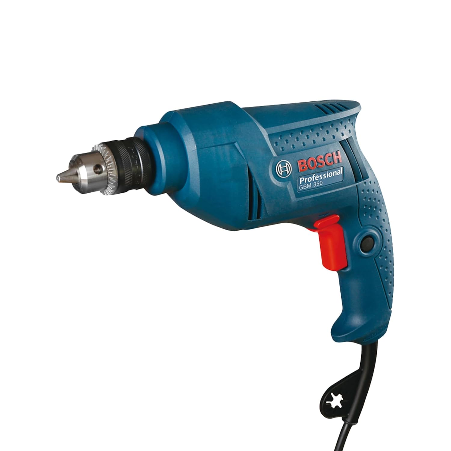 Bosch Gbm 350 Professional Rotary Drill , Wood & Metal Work (350 Watt Blue),Corded Electric, 1 Pack