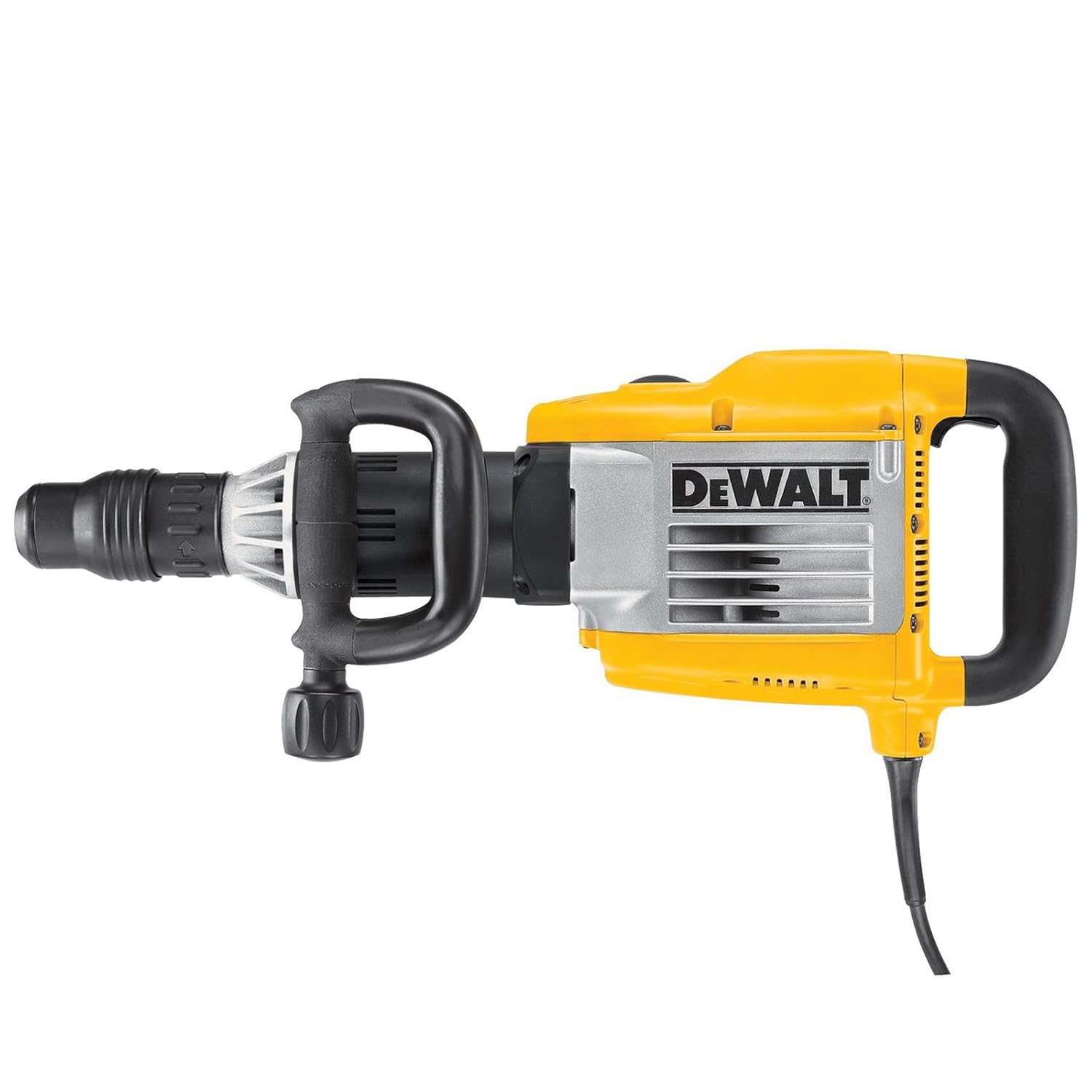 DEWALT D25901K-IN 1600W 10kg SDS-Max Demolition Hammer 25 J Impact Energy with Active Vibration control-Perform and Protect Shield