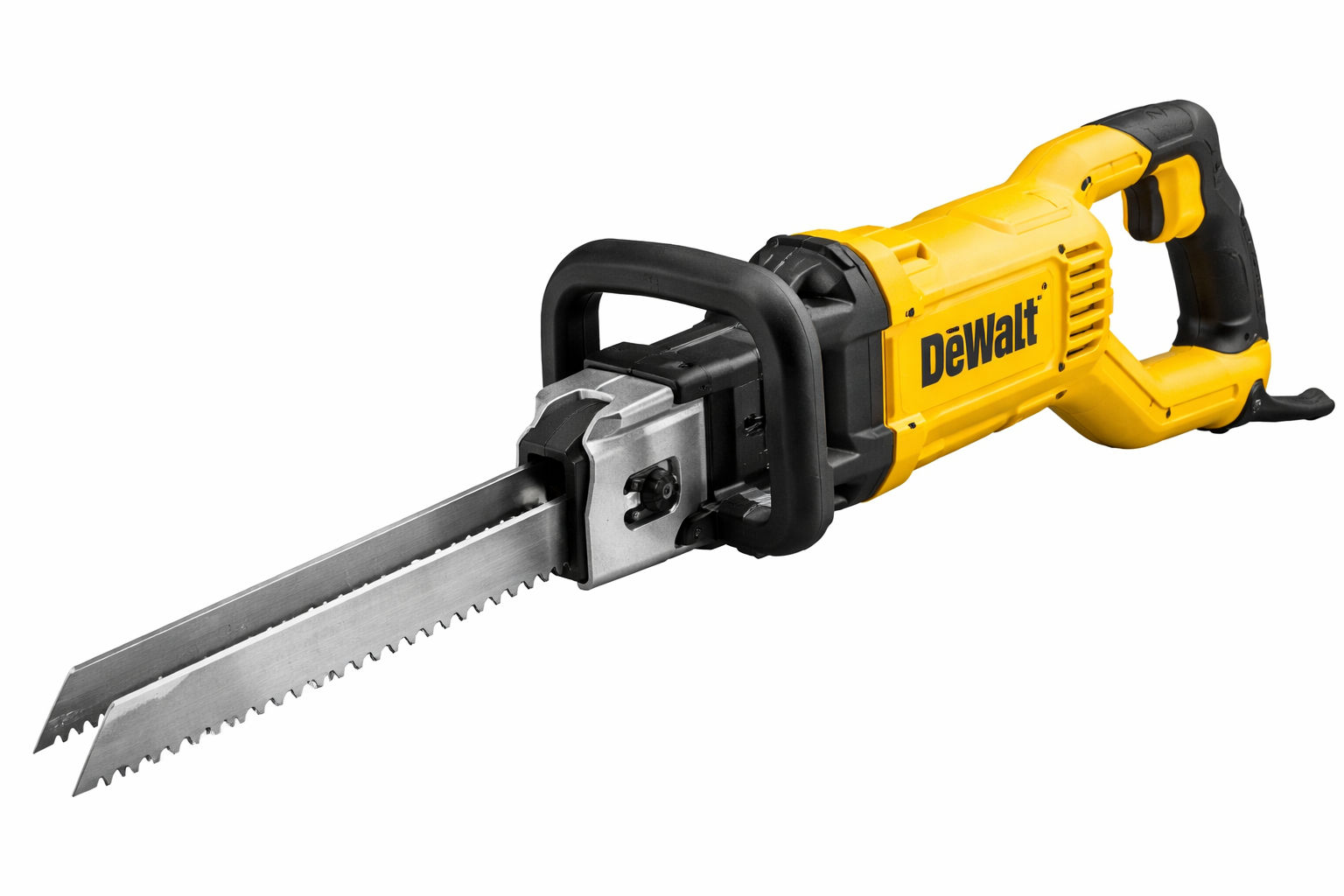 DeWalt DWE397 Alligator Saw Heavy Duty Electric Twin Blade Saw for AAC Blocks & Wood Cutting – 1700W Professional Cutter