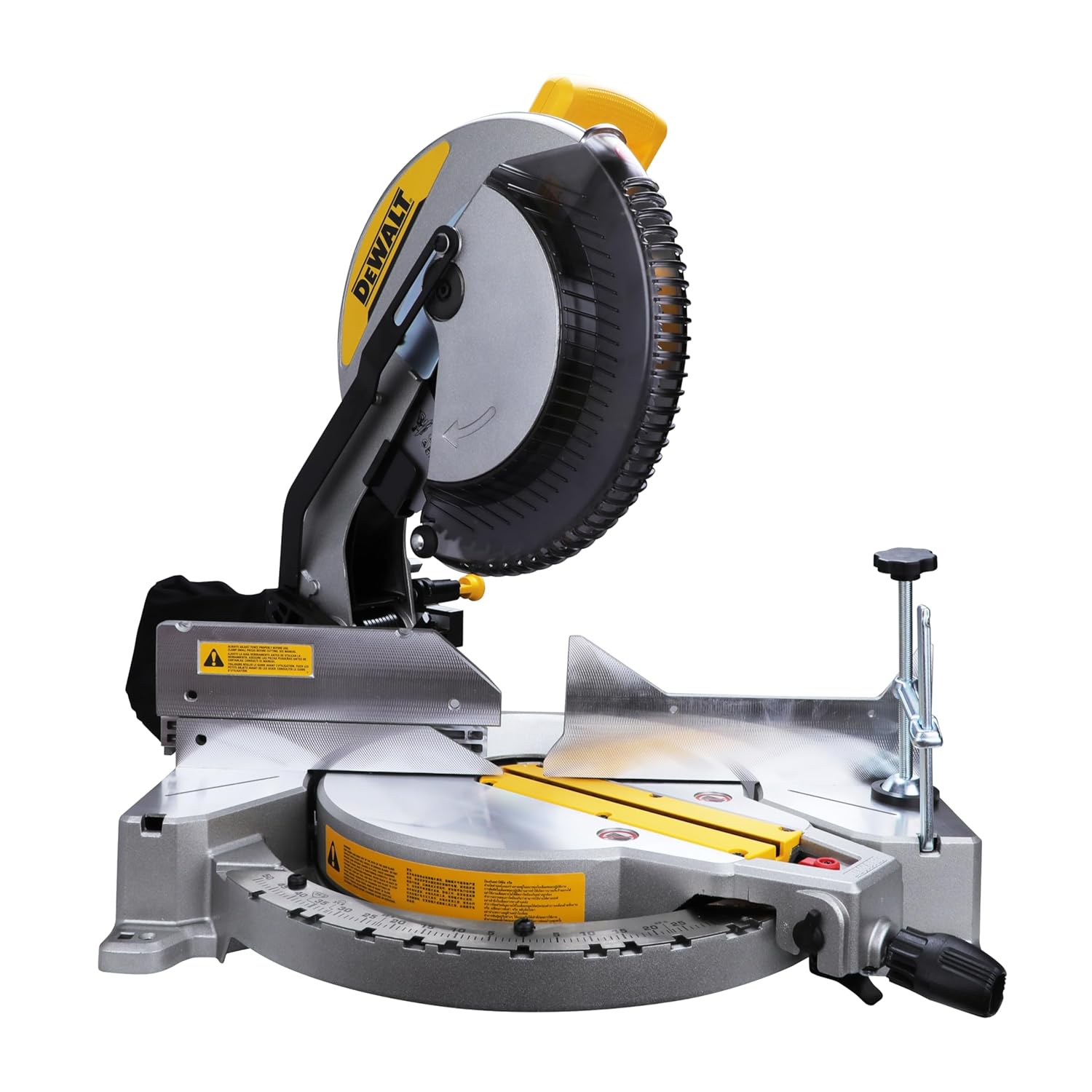 DEWALT DWS715-IN 12" 15Amp Corded Single-Bevel Compound Miter Saw & 60T TCT Blade-1600W,4000 RPM,Used in Hardwood Flooring, Dimensional Lumber, Baseboard, Window & Door Casing, Moldings,Cabinet Work