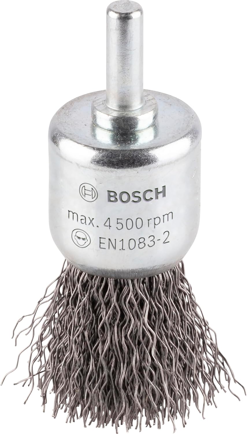 Bosch Professional 6mm Shank Pencil Brush 25mm Crimped,