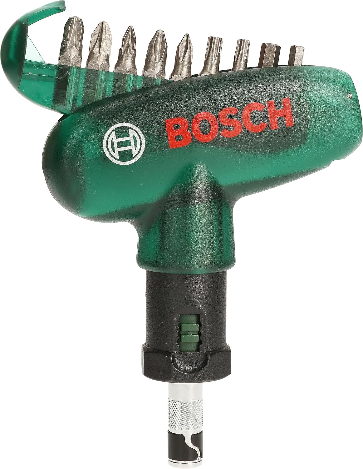 Bosch Pocket Screwdriver Bit Set, 10 Pieces, For Basic Screwdriving With 25mm Screwdriver Bits