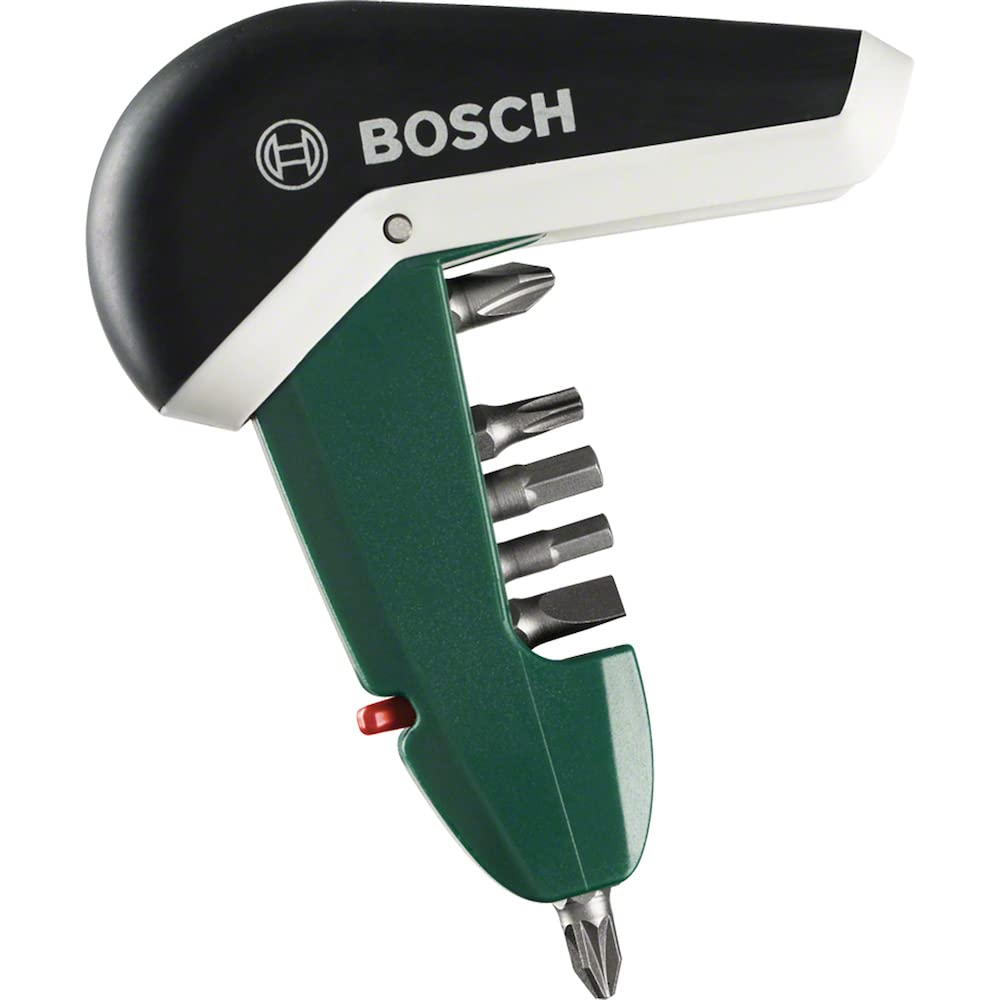 Bosch Pocket Screwdriver Bit Set, 7 Pieces, For Basic Screwdriving With 25mm Screwdriver Bits