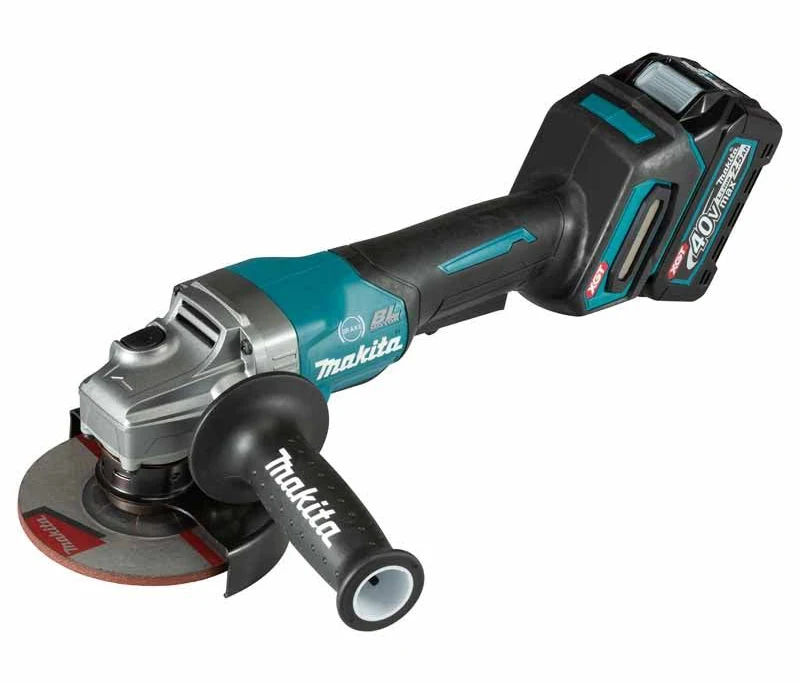 Makita GA013GM201 1100 W 125 mm Paddle Switch Electronic Brake Angle Grinder,