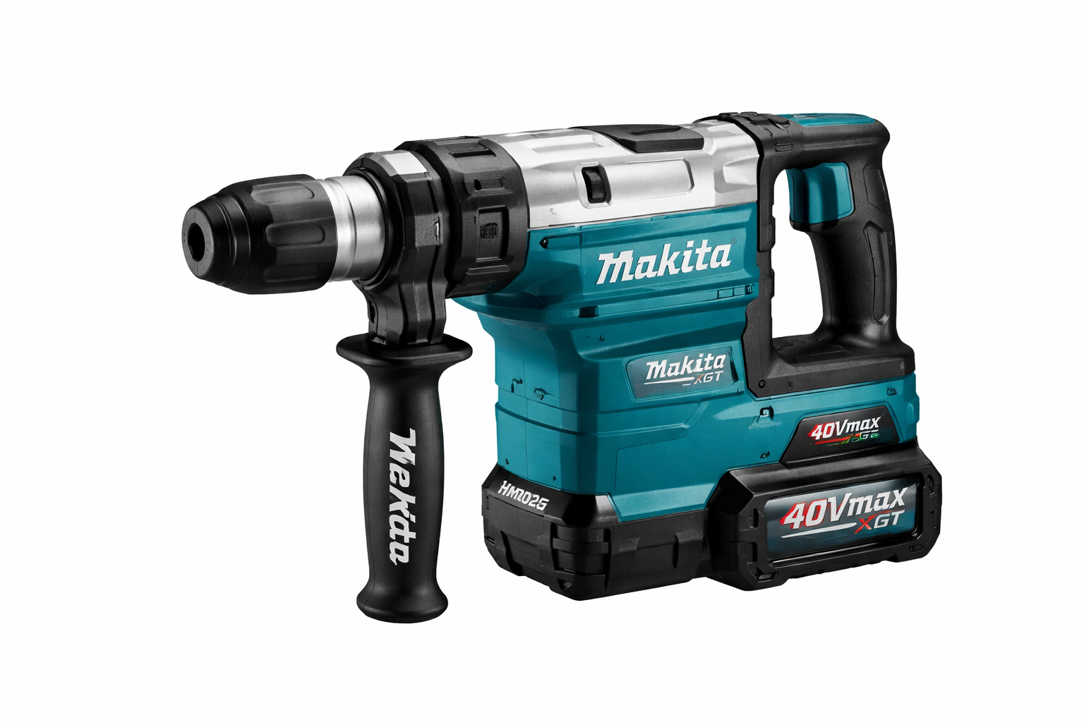 Makita HM002G 40V Max XGT Cordless Demolition Hammer SDS-Max | Heavy Duty Concrete Breaker | Brushless Motor | AVT Technology