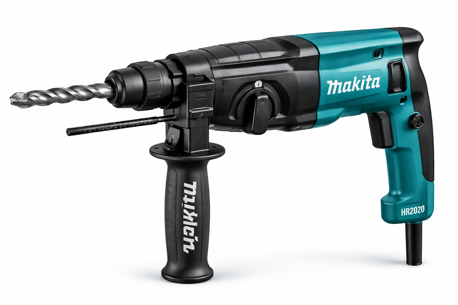 Makita HR2020 20mm SDS Plus Rotary Hammer Drill | 3 Mode (Drill, Hammer, Chisel) | Heavy Duty Concrete Drilling Machine