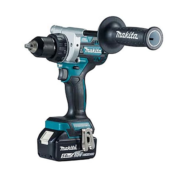 Makita DDF486RTE 18V Cordless Driver Drill Kit with 2 Batteries & Charger, 130 Nm Heavy Duty Drill Machine