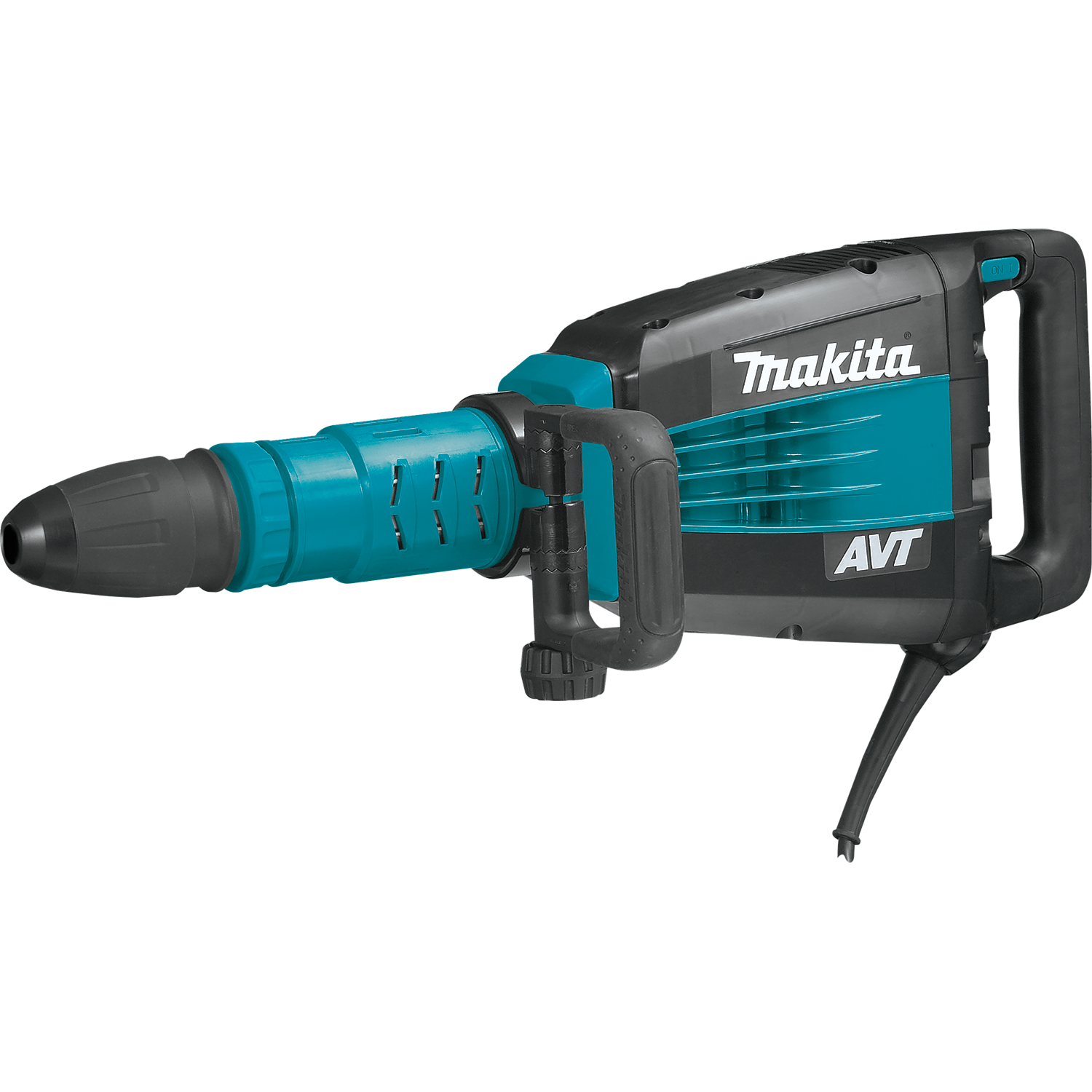 Makita HM1214C 1510W Demolition Hammer, 19.9J Impact Energy, SDS-Max, AVT Anti-Vibration, Variable Speed, Heavy Duty Concrete Breaker