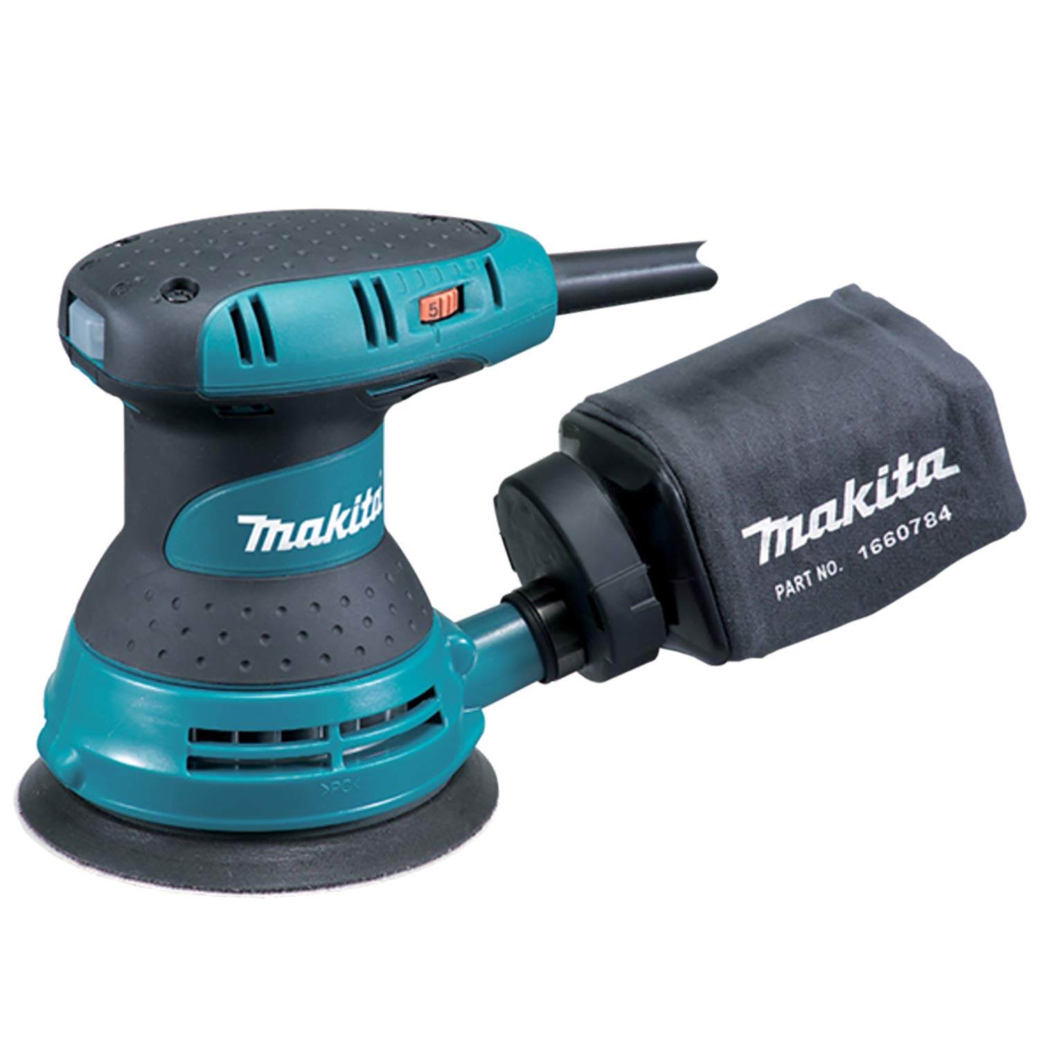 Makita BO5031, 300 watts Random Orbit Sander, 125mm