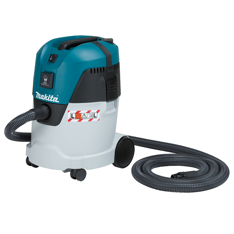 Makita VC2512L 25L Wet & Dry Vacuum Cleaner with Auto Filter Cleaning | 1000W Industrial Dust Extractor