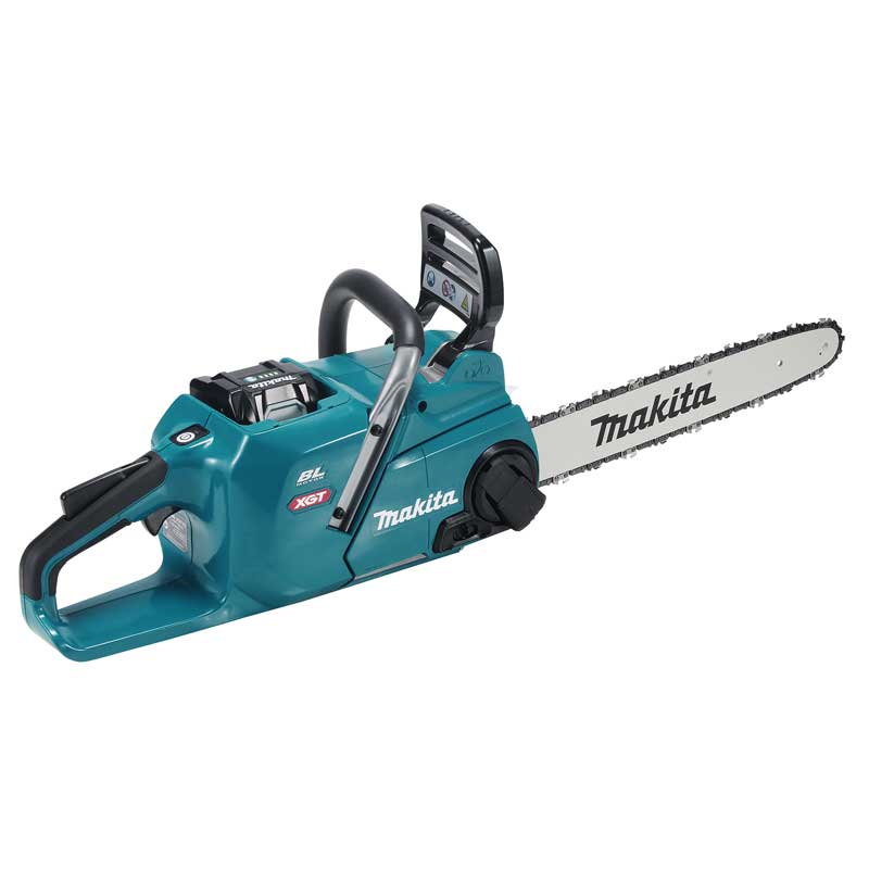 Makita UC016GT101 40V Max XGT Cordless Chainsaw Kit with Battery & Charger – High Power Brushless Wood Cutting Saw