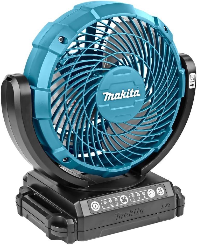 Makita Cordless Fan 14, 4/18V With Oscillating Function, Dcf102Z
