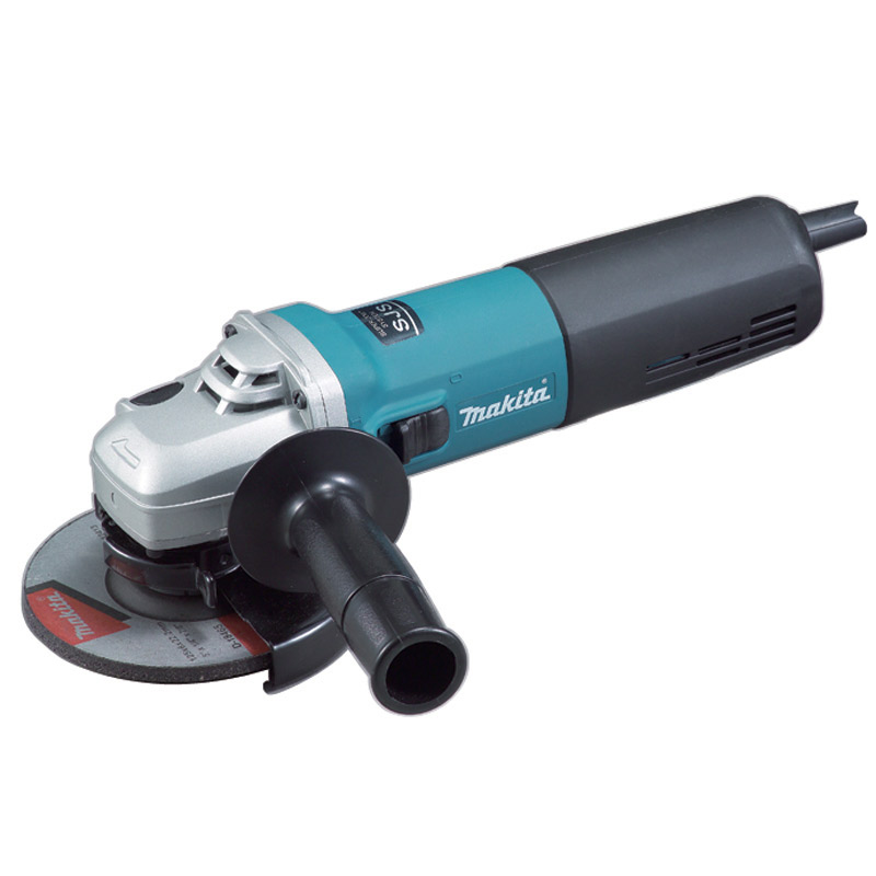 Makita 9565CR 125mm (5 Inch) Angle Grinder with SJS System, 1400W Heavy Duty Grinding Machine