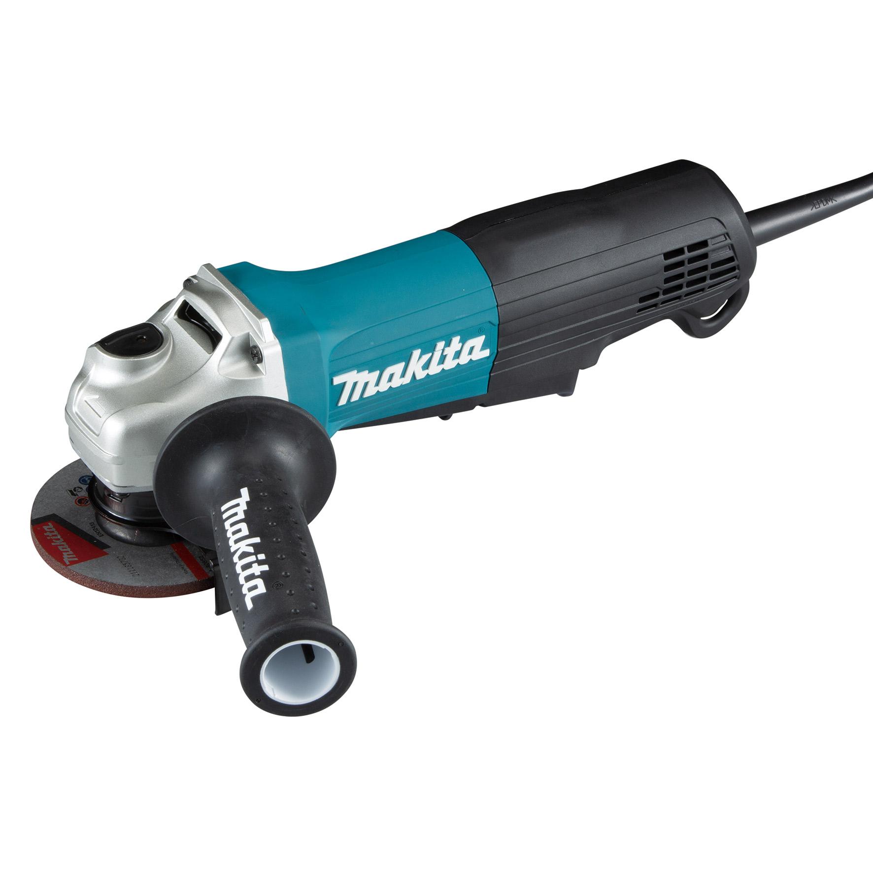 Makita GA4050R 4-Inch (100mm) Angle Grinder, 1100W High Performance, Anti-Restart Function, Compact Industrial Grinding Tool