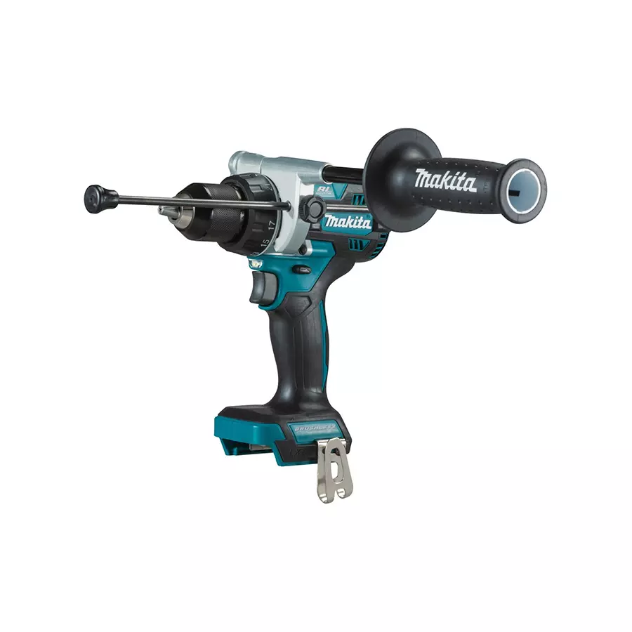Makita 18 V Brushless Heavy Duty Hammer Driver Drill (Without Battery & Charger), DHP486Z