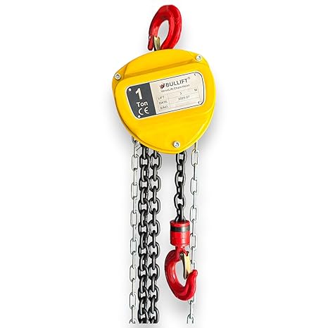 Heavy Duty Chain Pulley Block 1000 Kg (1 Ton) Hand Chain Pulley Block, GW-Chain Block - photo 2