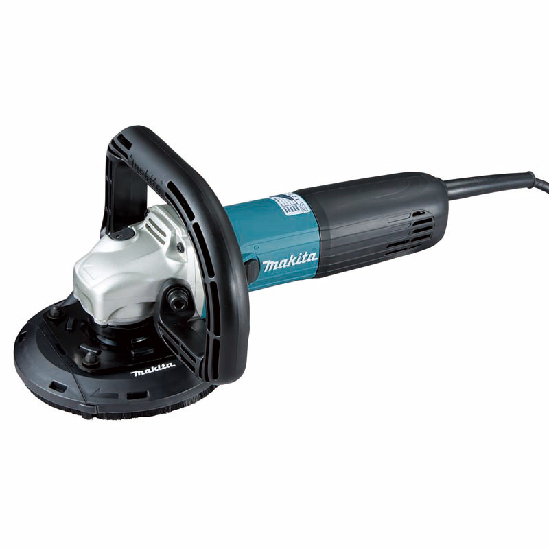 Makita PC5010C Concrete Planer 125mm (5 Inch) Concrete Surface Grinder, 1400W Variable Speed Dust Control Tool