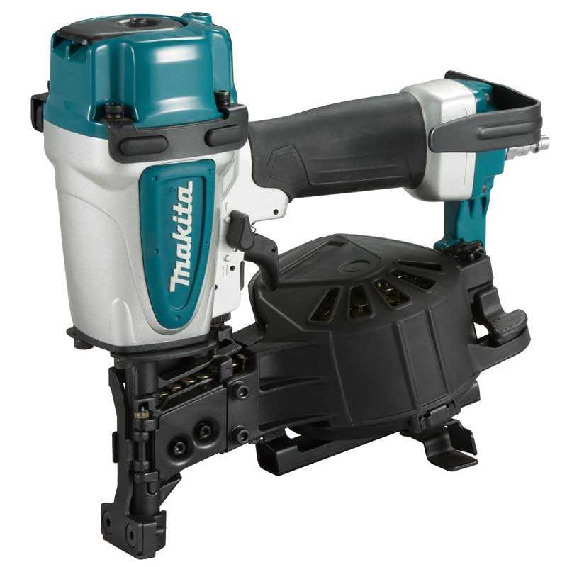 Makita AN454 Coil Roofing Nailer 45mm Pneumatic Air Nail Gun for Roofing & Siding Applications