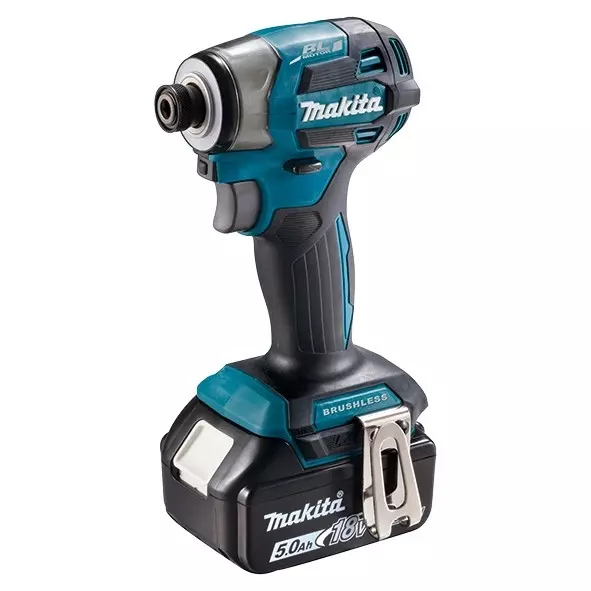 Makita DTD173RTJ LXT Series 18 V Brushless Cordless Impact Driver 180 N·m Torque Hex 6.35 mm (1/4 inch) 0-3600 RPM (With Battery & Charger)