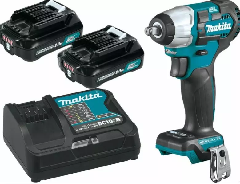 Makita TW160DSAE 160N.m / 3/8" Impact Wrench 12 V max