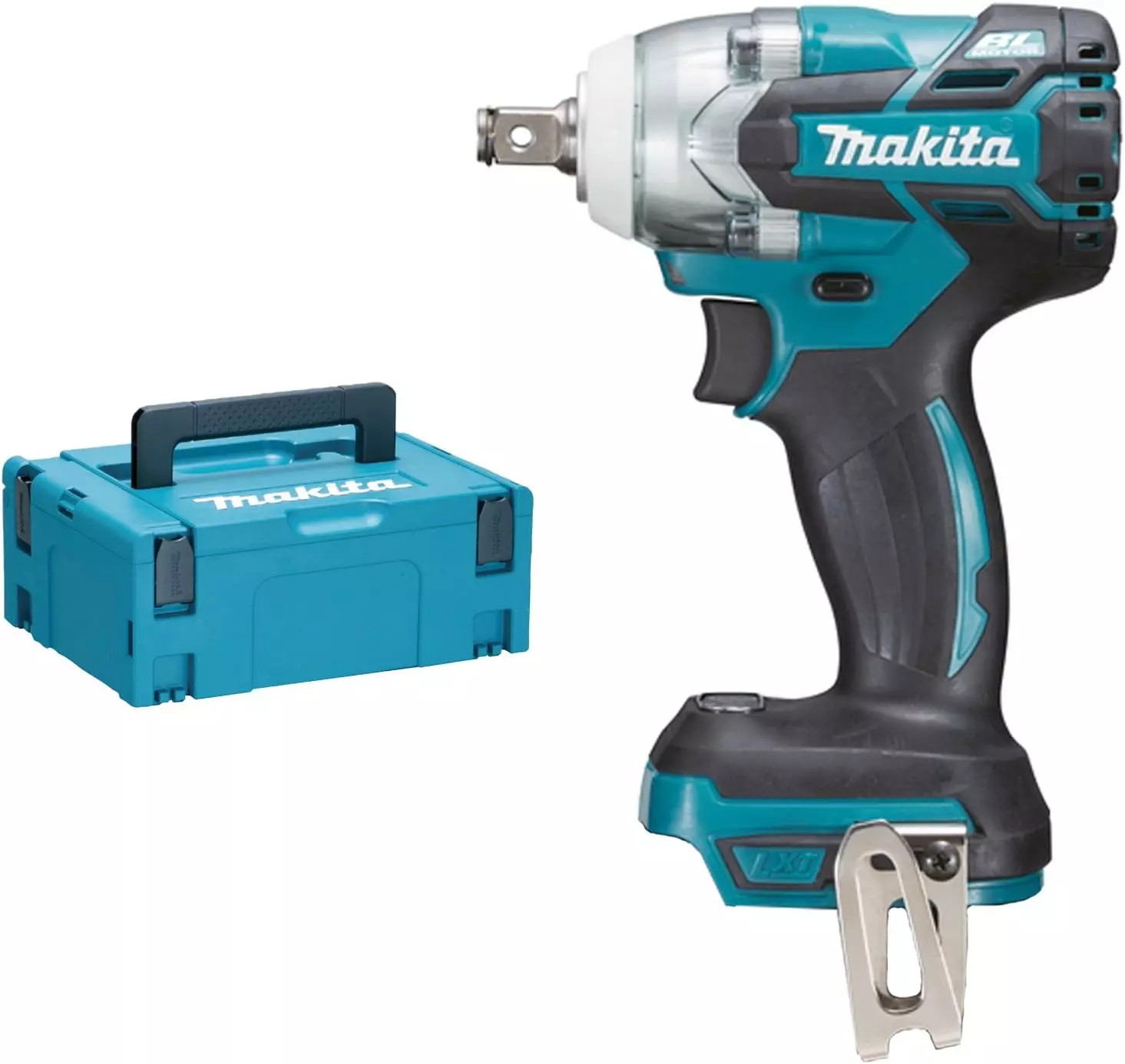 Makita DTW285ZJ 1/2 inch Drive Size and 280 Nm Cordless Impact Wrench With 18 V LXT Battery (without battery & Charger)