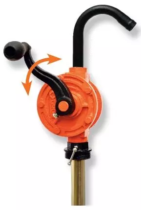 Groz V25/3R/SPL/F 1 inch Rotary Barrel Pump