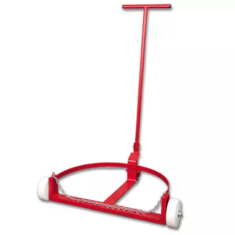 Groz TRL/55 2 Wheels Low Profile Drum Trolley with Handle