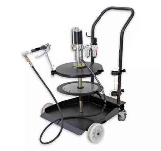 Groz TMK/GP2/A/BSP Trolley Mounted Grease Pump Kit