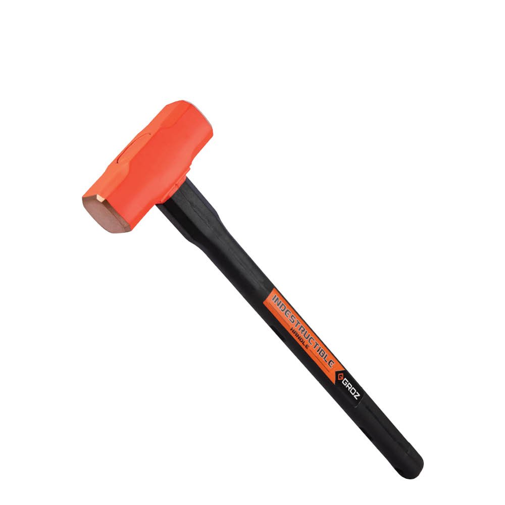 Groz SHID/10/30 Heavy Duty 52 HRC Head Indestructible Handle Sledge Hammer 4.5 Kg