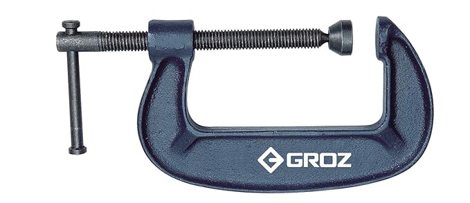 Groz GCL/13D/200 G Clamp (Capacity 200 mm, Throat Deapth 80 mm)