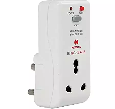 Havells 16A Euro II PRCD Adaptor DHPSJWH016201603