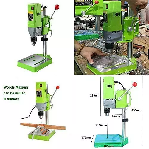 Voltz 5156E Mini Bench Drill Machine 710W Drill Chuck 1-13mm - photo 3
