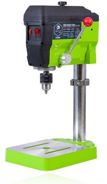 Hetkrishi 680W High speed bench Electric Drill Machine - |with 3 Level Speed Drilling - Chuck size 13 mm - 2.5 Inch depth- Procut Bench Press drill |Green| - photo 2