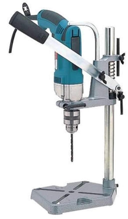 Superior Drill Machine Stand, Height 500mm, Heavy Weighted Cast Iron Base, Bench Press Jig for Electric Hand Drill, Adjustable Collet Up to 43mm, Drilling Depth Up to 60mm ( Drill NOT Included )