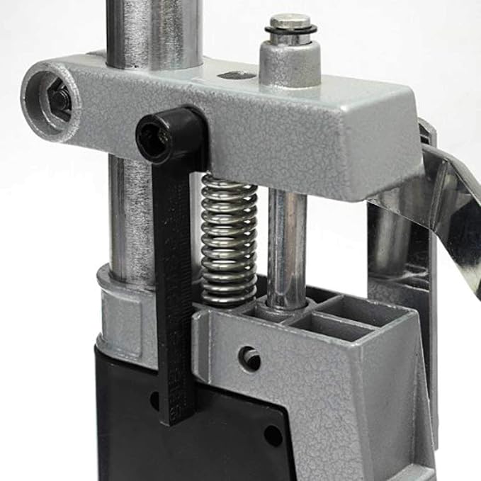 Superior Drill Machine Stand, Height 500mm, Heavy Weighted Cast Iron Base, Bench Press Jig for Electric Hand Drill, Adjustable Collet Up to 43mm, Drilling Depth Up to 60mm ( Drill NOT Included ) - photo 3