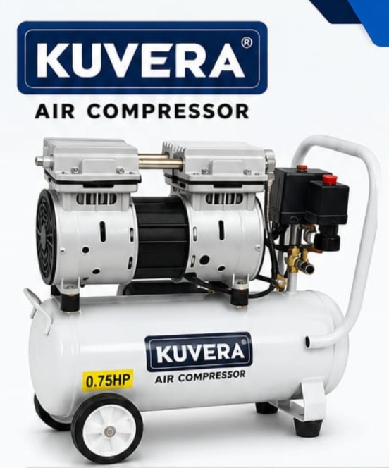 KUVERA 0.7HP Reciprocating Air Compressor – 30 Litre Tank