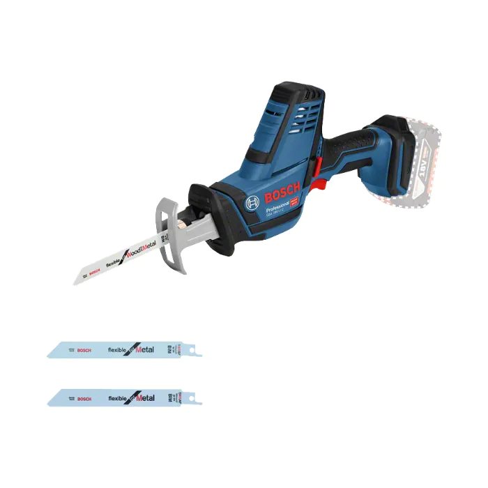 Bosch GSA 18V-LI C Cordless Reciprocating Saw – 18V Professional Metal & Wood Cutting Machine