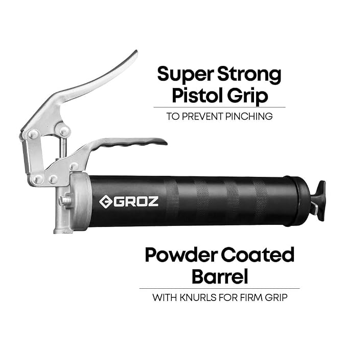 Groz G5R/B Pistol Grip Grease Gun - photo 3