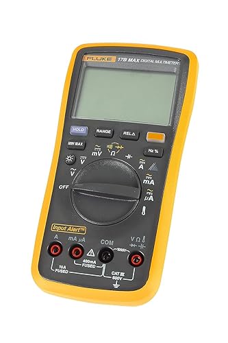 Fluke 17B MAX Digital Multimeter 6000 Counts with Temperature, Frequency and Capacitance Measurement