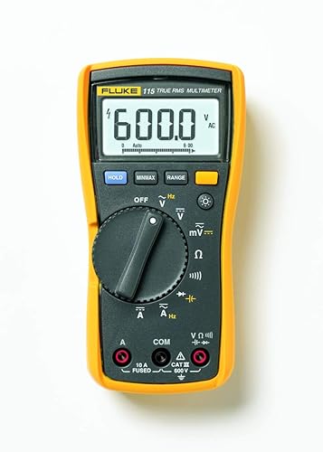 Fluke 115 True Rms Digital Multimeter, Battery Powered