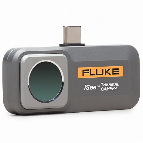 Fluke TC01A Thermal Imaging Camera Android 256x192 IR Resolution 25Hz Refresh Rate -10°C to 550°C
