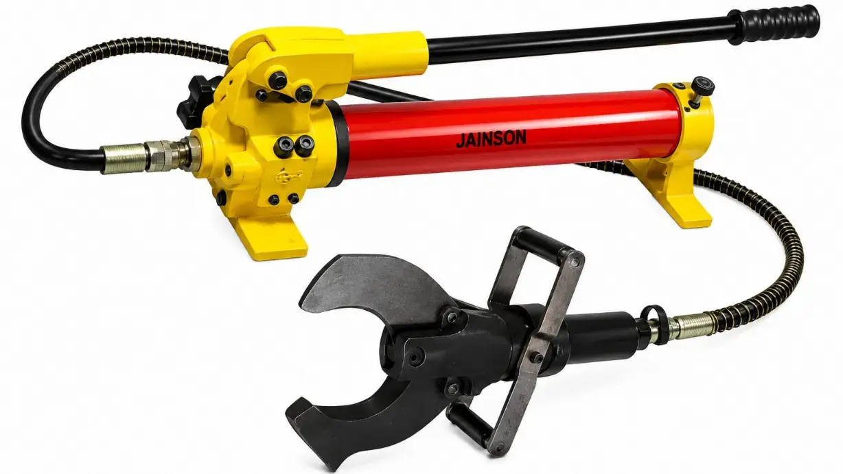 Jainson MASTER-85KF Hydraulic Cable Cutter with Hand Pump