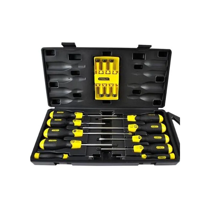 STANLEY 68-0002C 16PC CUSHION GRIP SCREWDRIVER SET