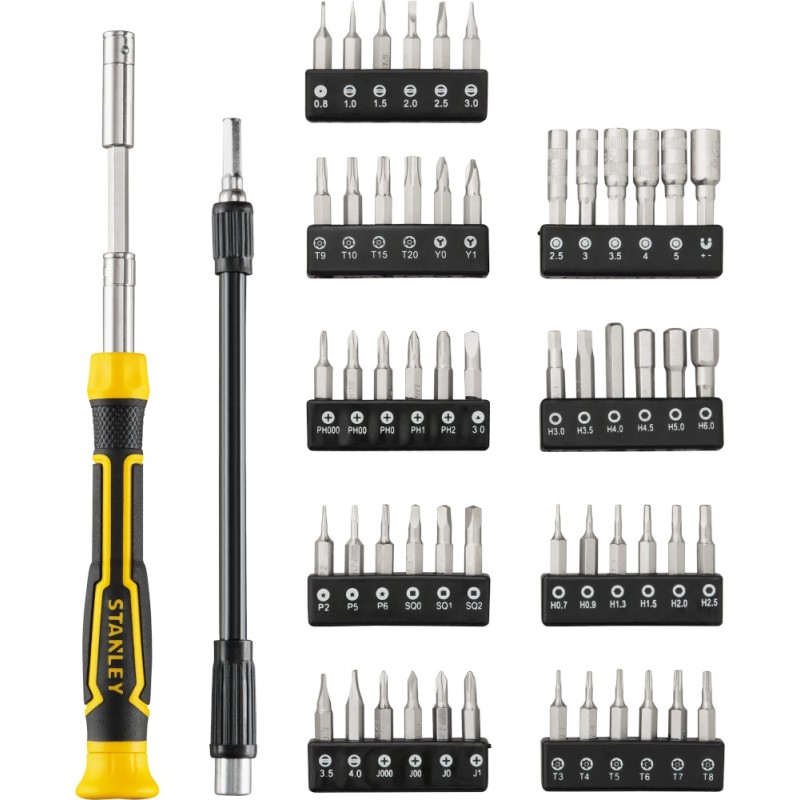 Stanley STHT60090-LA 56 Pcs Shell Precision Screwdriver Set, - photo 2
