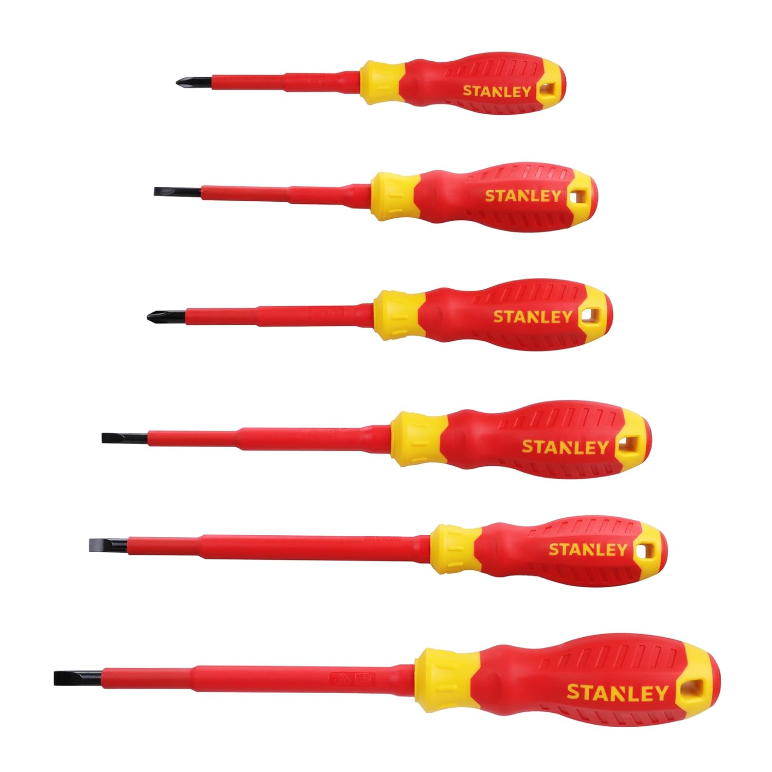 STANLEY STMT60175 7PCS VDE SCREWDRIVER SET - photo 2